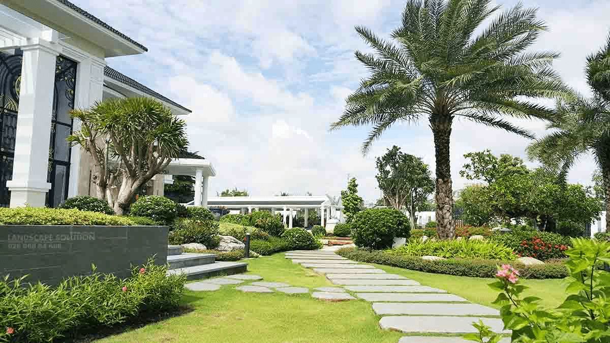 Thiết kế thi công cảnh quan sân vườn biệt thự