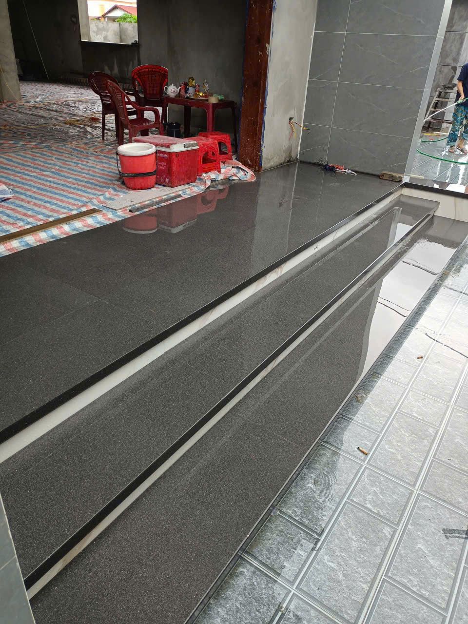 Đá ốp bậc tam cấp 