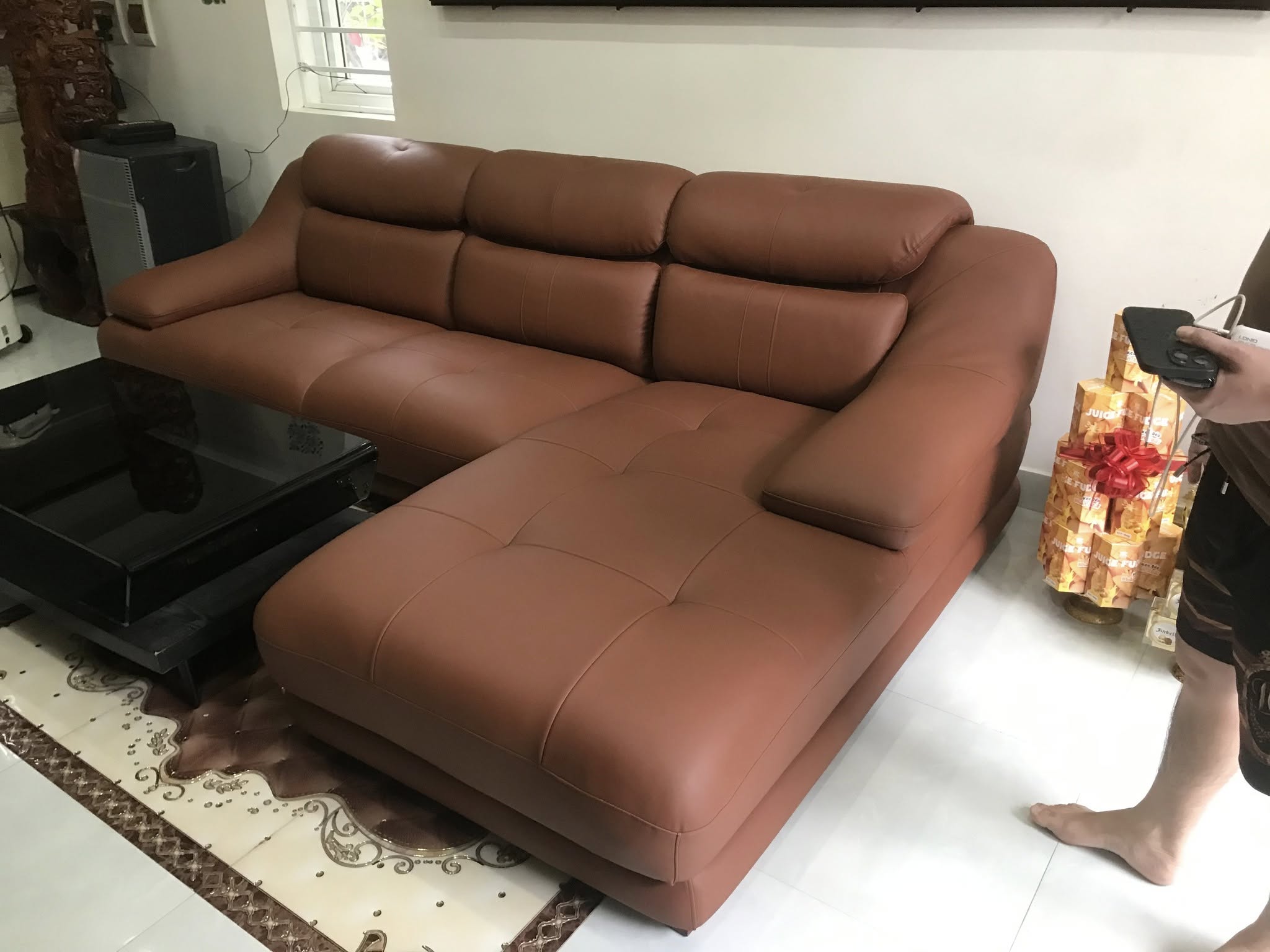 Sofa góc chữ L hiện đại