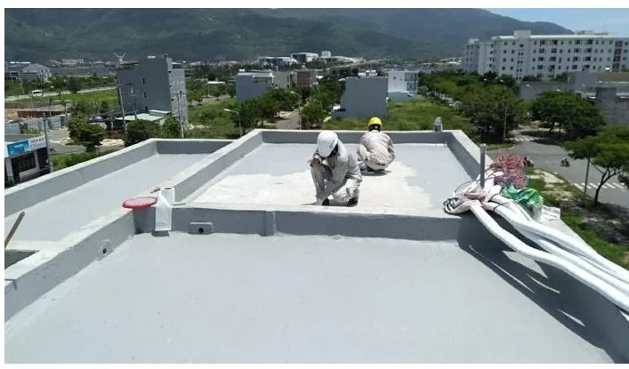 Thi công chống thấm sân thượng