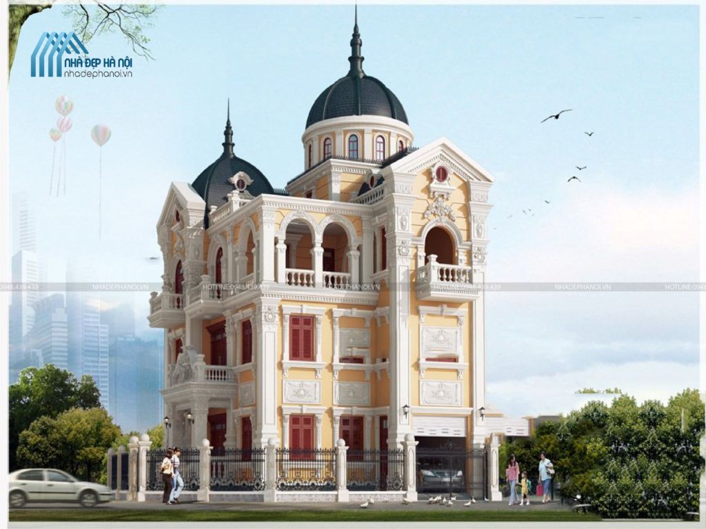 Thiết kế lâu đài  dinh thự
