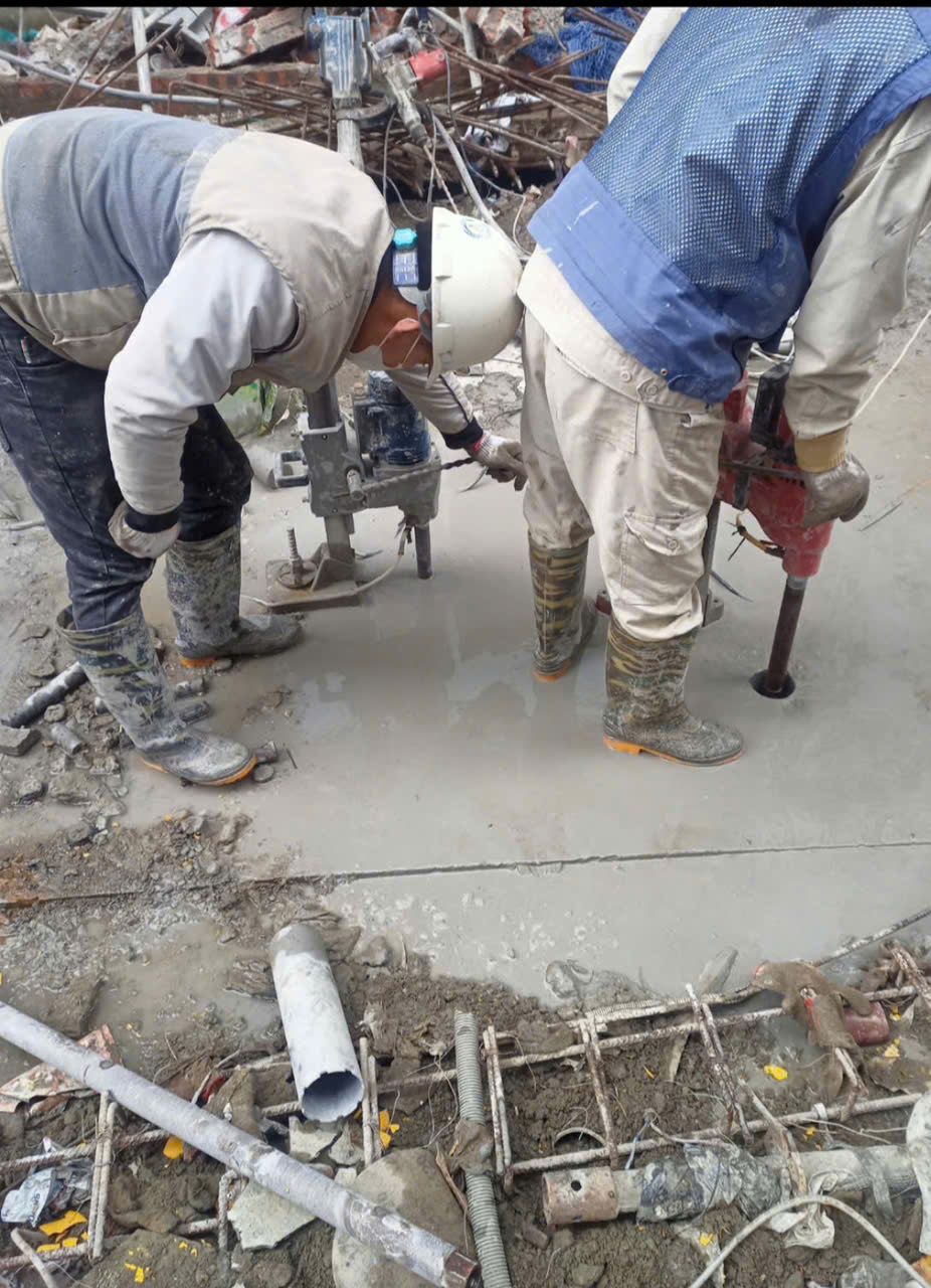 Dịch vụ khoan cắt bê tông chuyên nghiệp