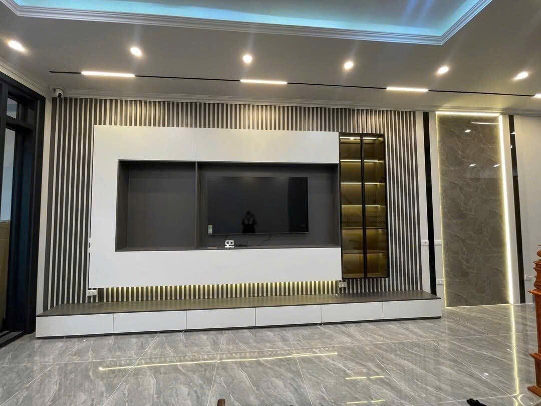 Kệ vách tivi hiện đại