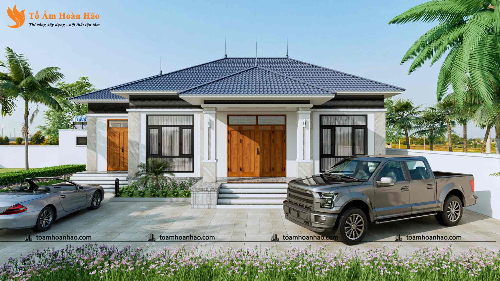 Mẫu nhà cấp 4 đẹp