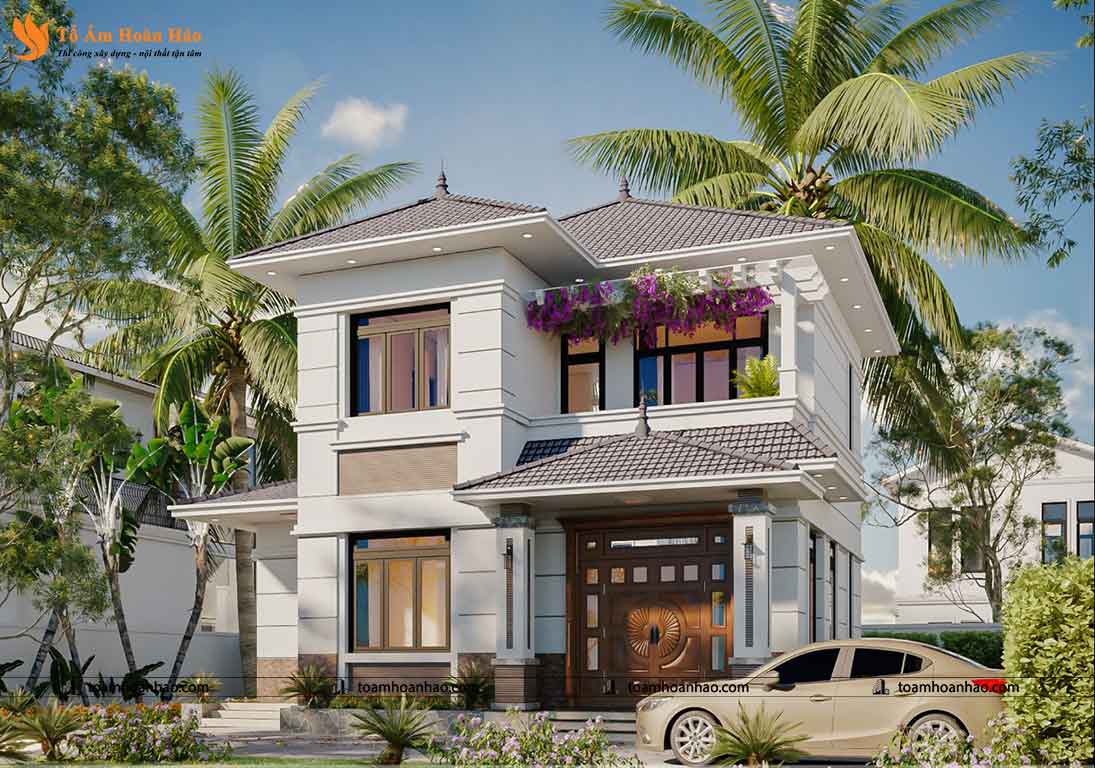 Nhà mái thái 1 trệt  lầu ở Đà Nẵng