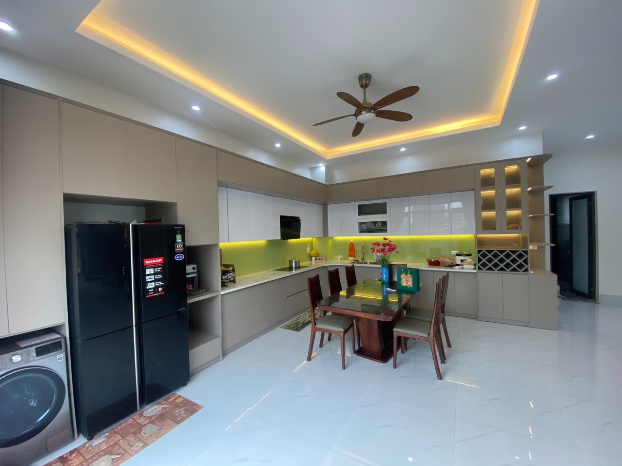 Thiết kế nội thất  khu vực bếp ăn