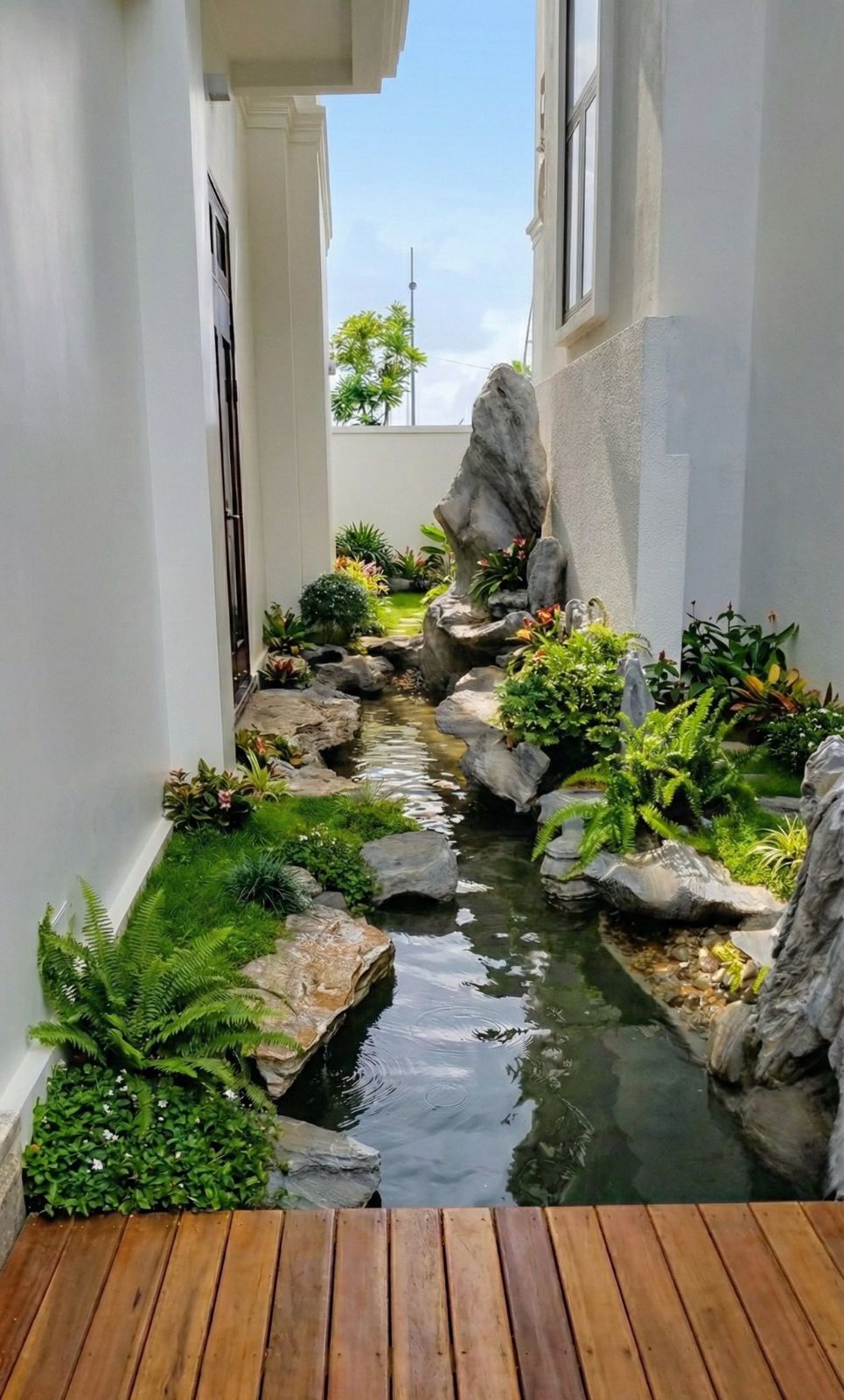 Dịch vụ thiết kế và thi công cảnh quan hồ cá