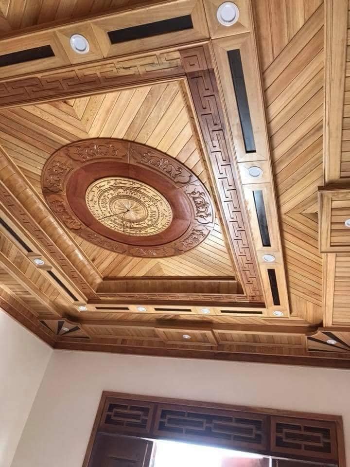Trần gỗ tự nhiên 