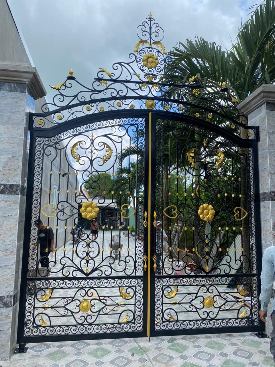 Cổng sắt mỹ thuật 
