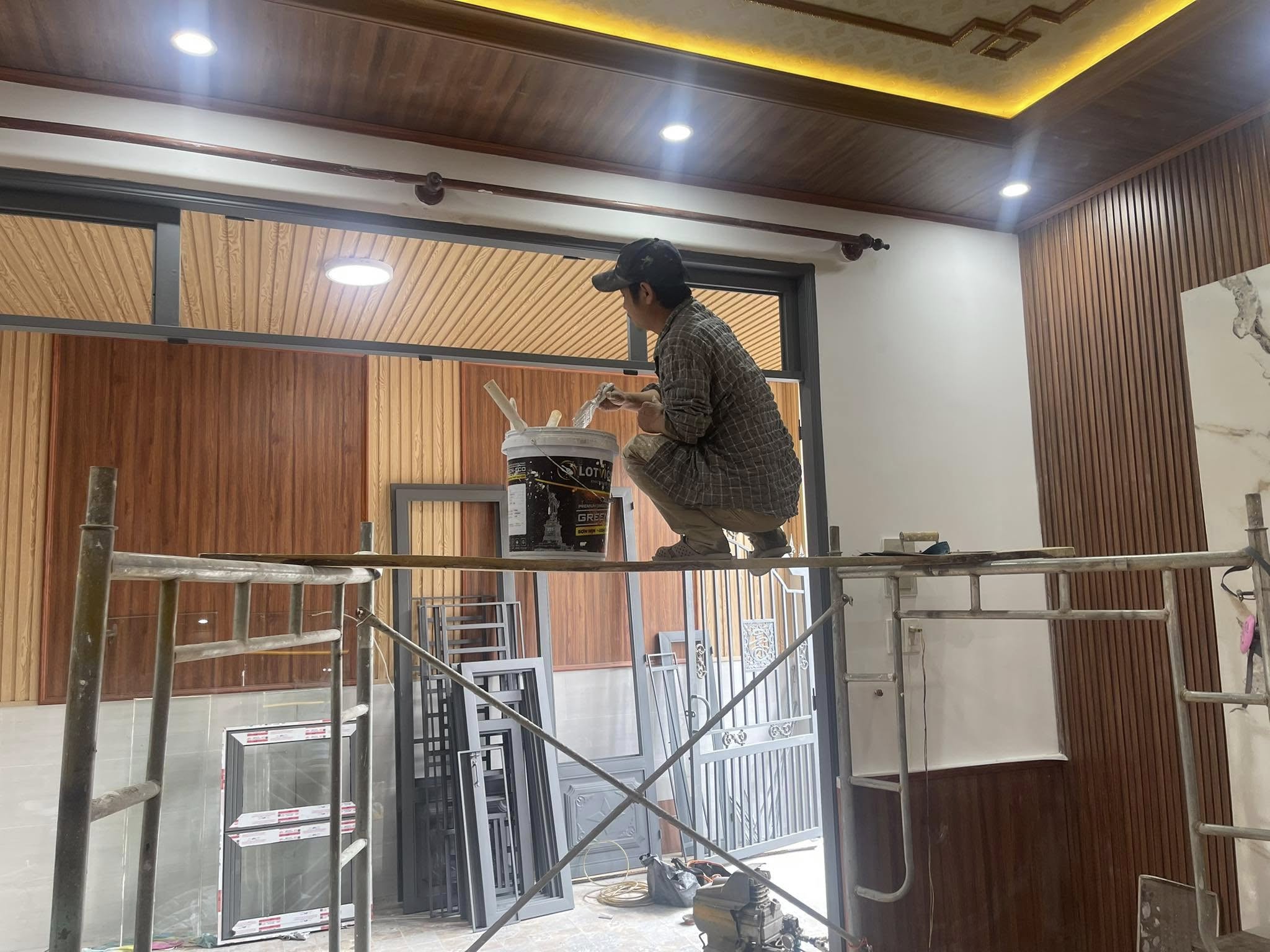 Thi công sơn hoàn thiện nội thất 