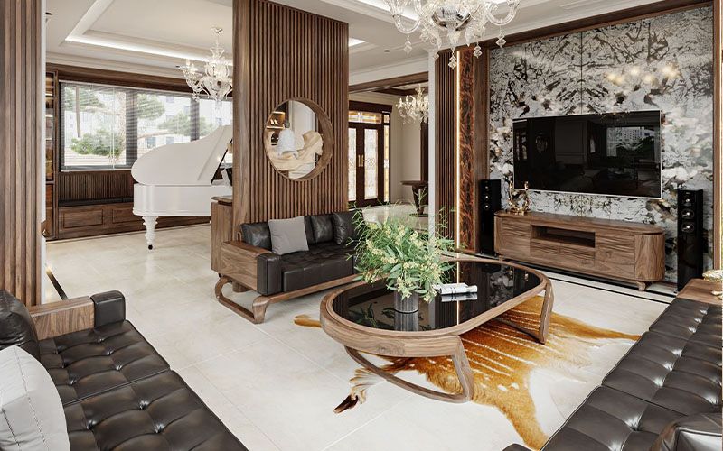 Thiết kế nội thất biệt thự