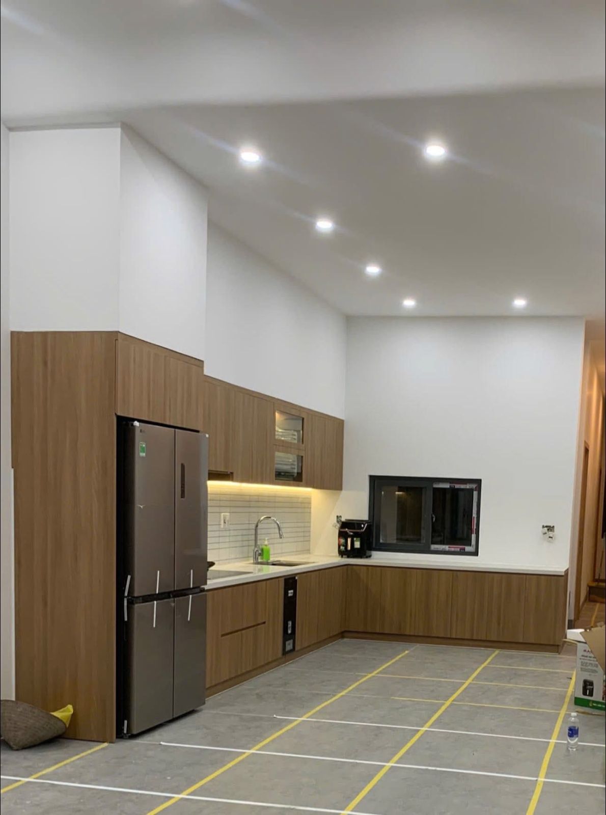 Thi công tủ bếp hiện đại 