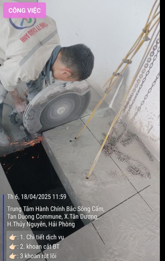 Dịch vụ cắt sàn bê tông