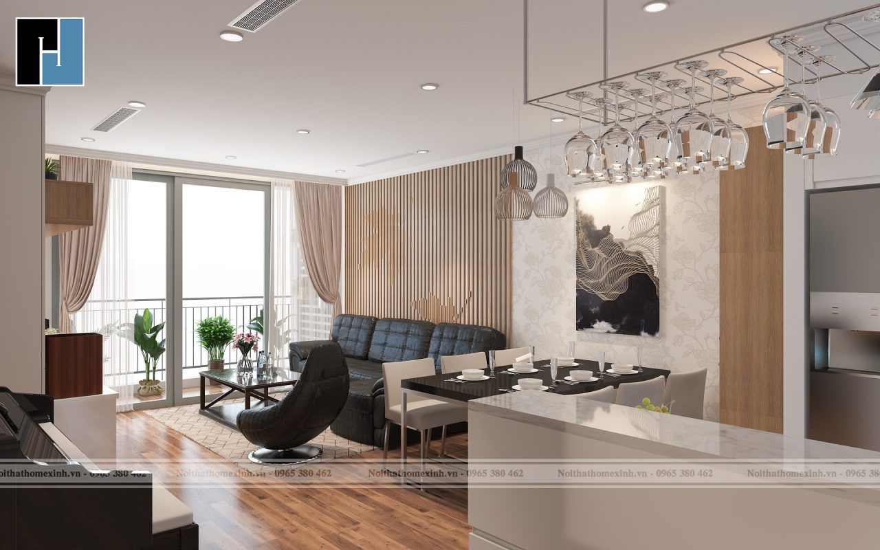 Thiết kế nội thất chung cư Vinhomes Skylake