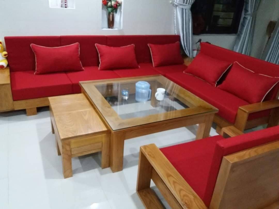 Đệm ghế sofa và gối tựa lưng
