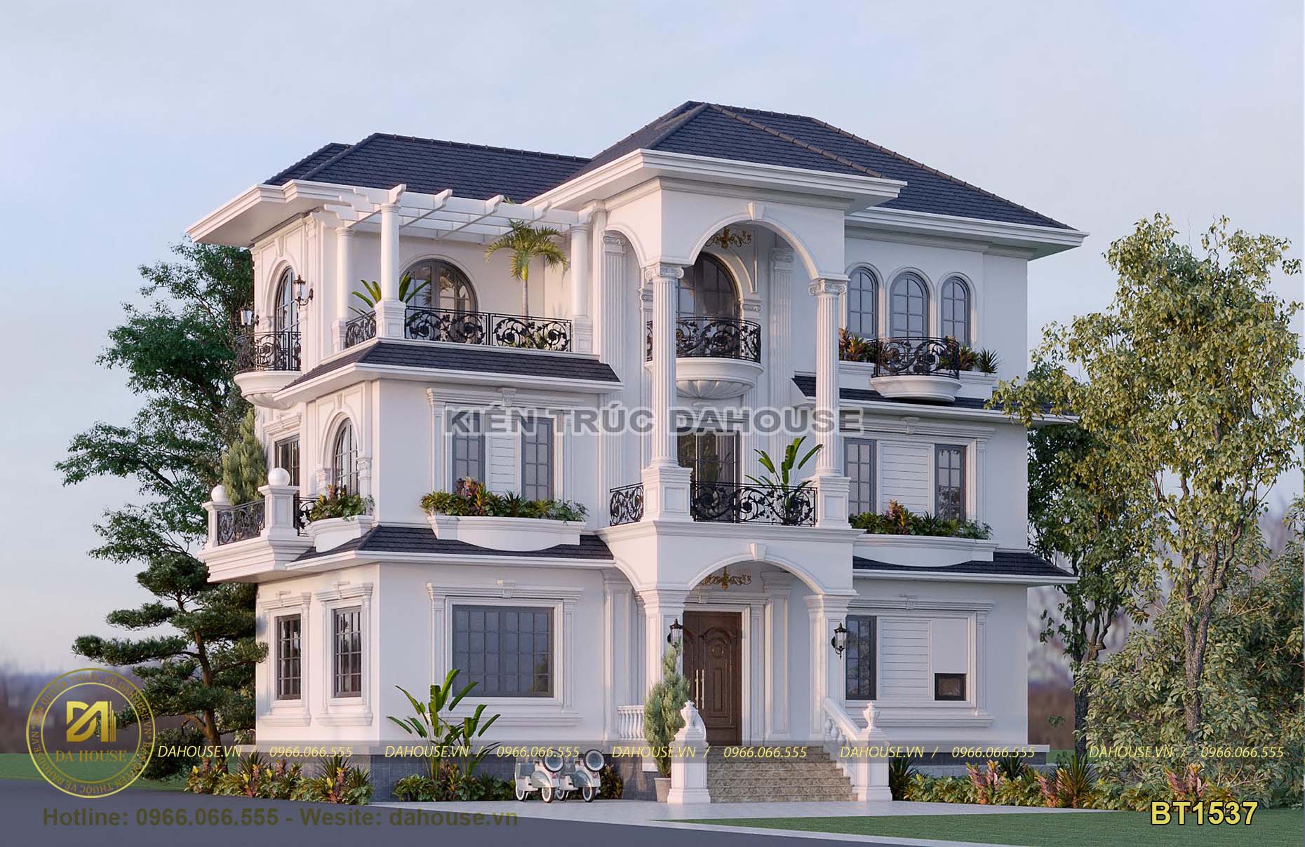 Thiết kế biệt thự tân cổ điển