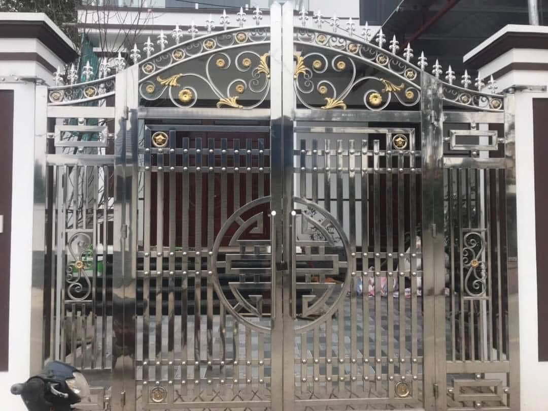 Cổng inox 304 nghệ thuật