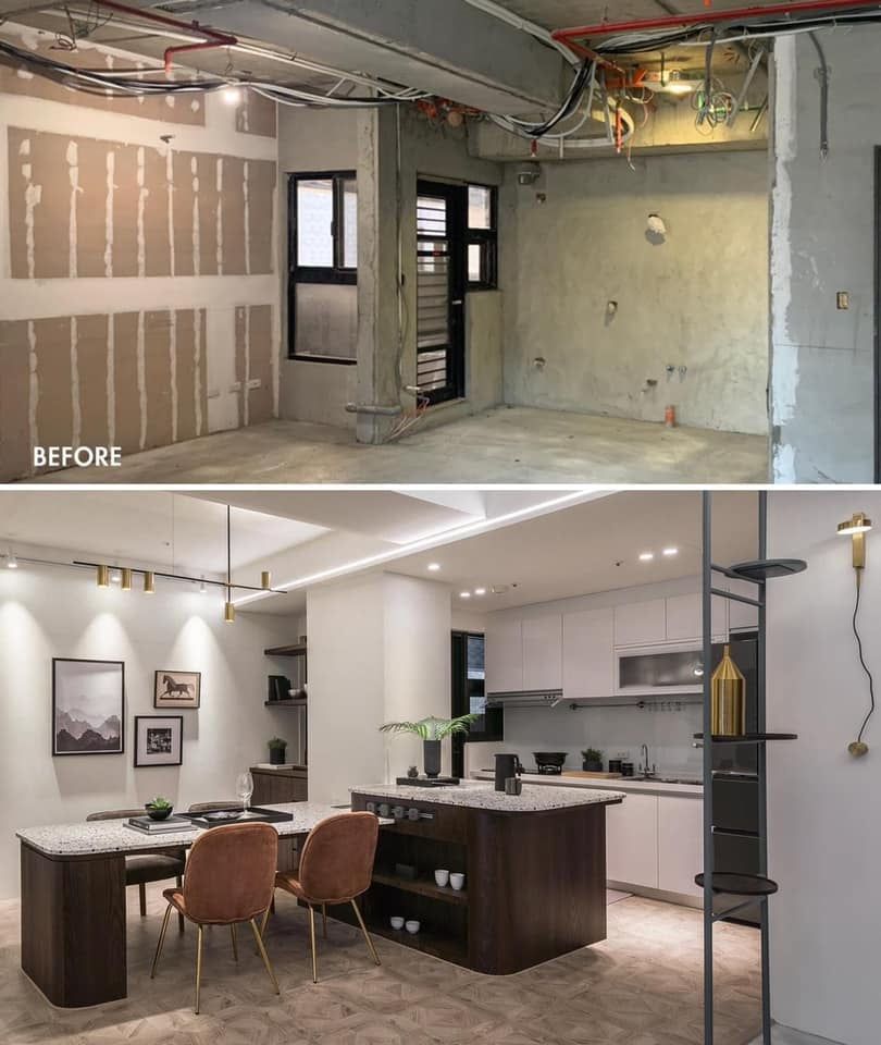 Thi công cải tạo căn bếp 