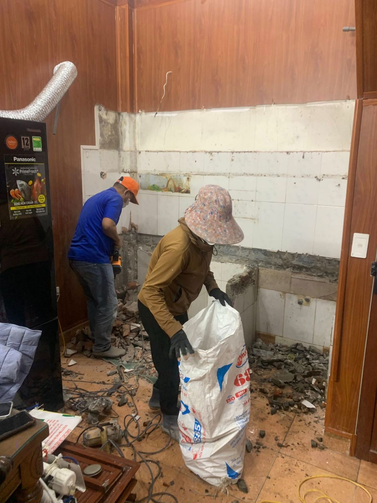 Sửa chữa khu vực bếp 