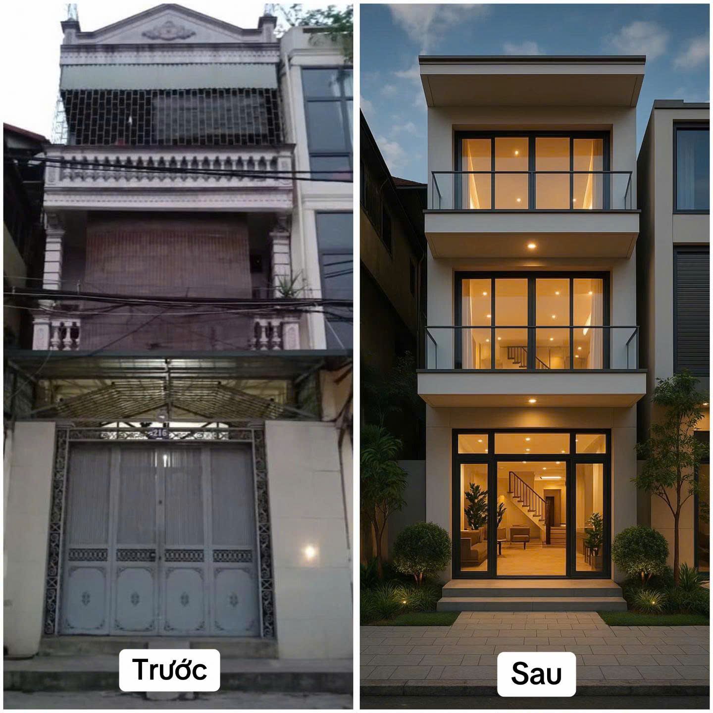 Cải tạo nhà phố