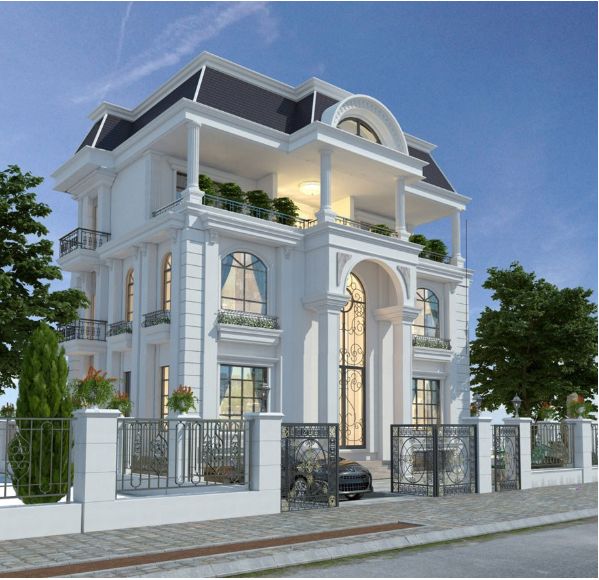Thiết kế kiến trúc biệt thự