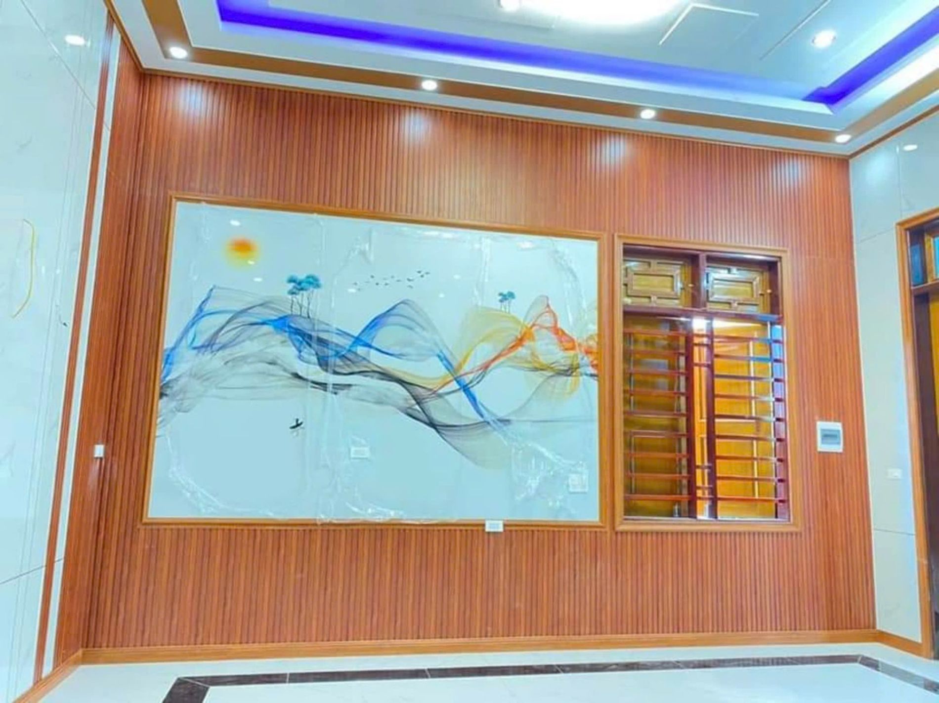 Kệ vách tivi 