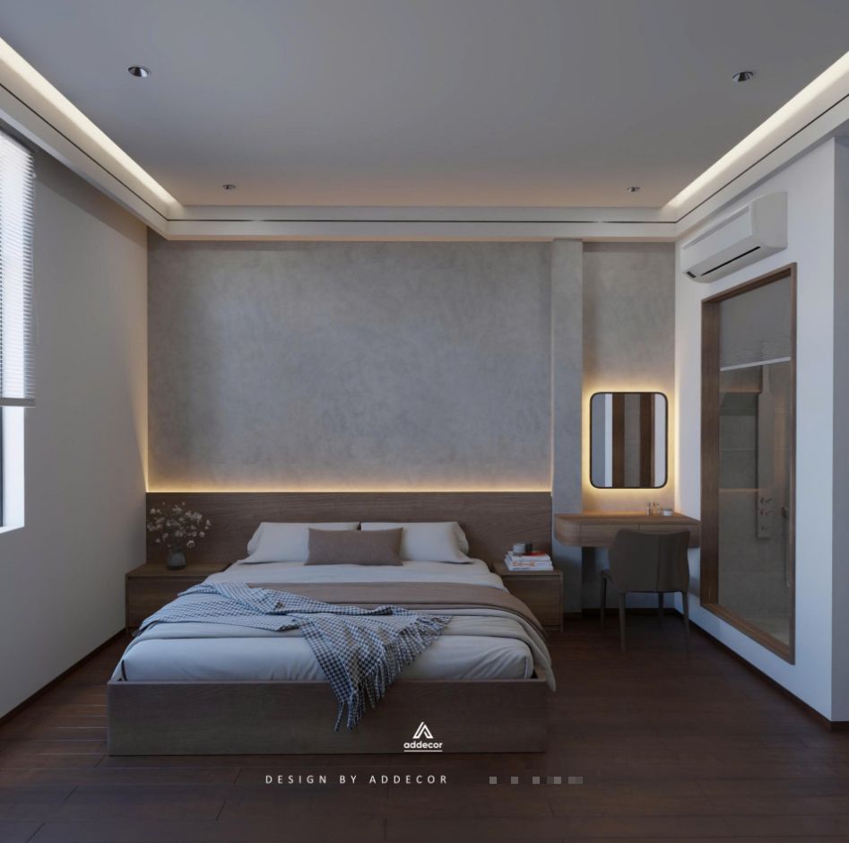 Thiết kế phòng ngủ hiện đại tinh tế
