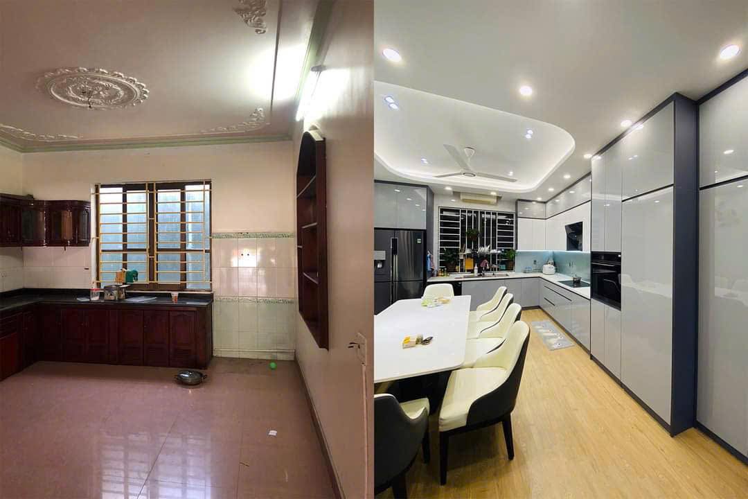 Cải tạo khu vực bếp 