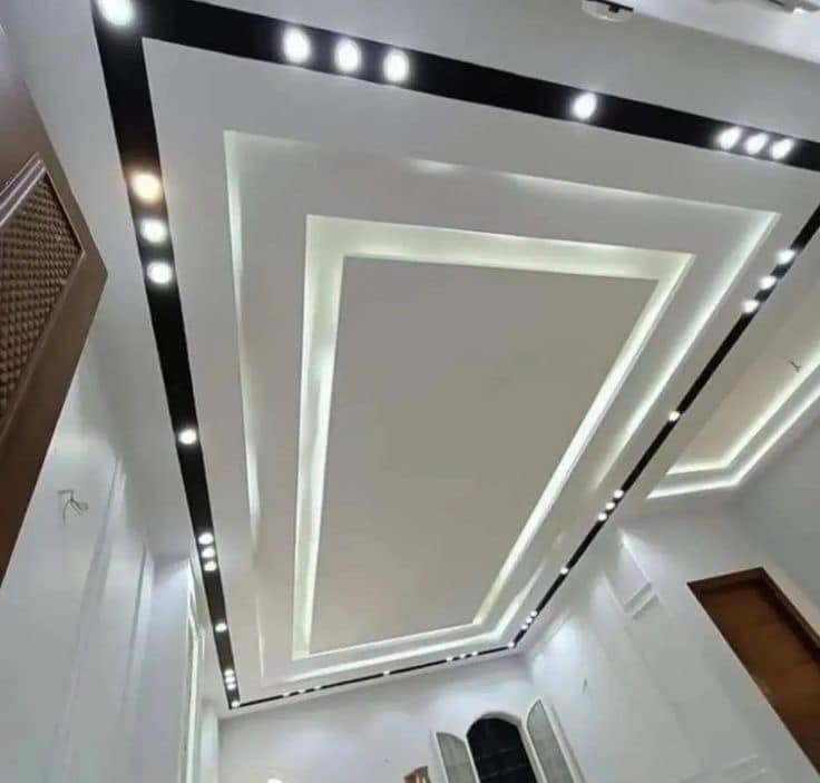 Thi công trần thạch cao 