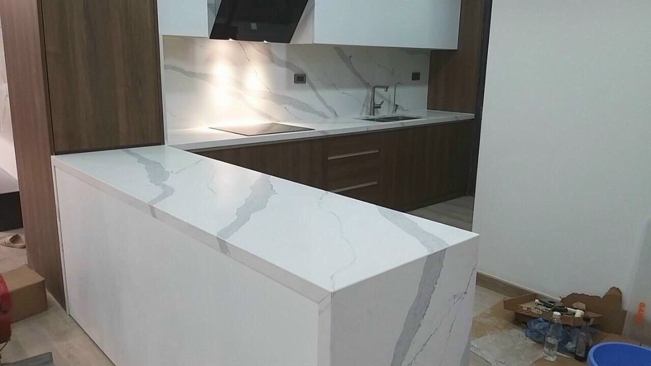 Đá mặt bếp và bàn đảo