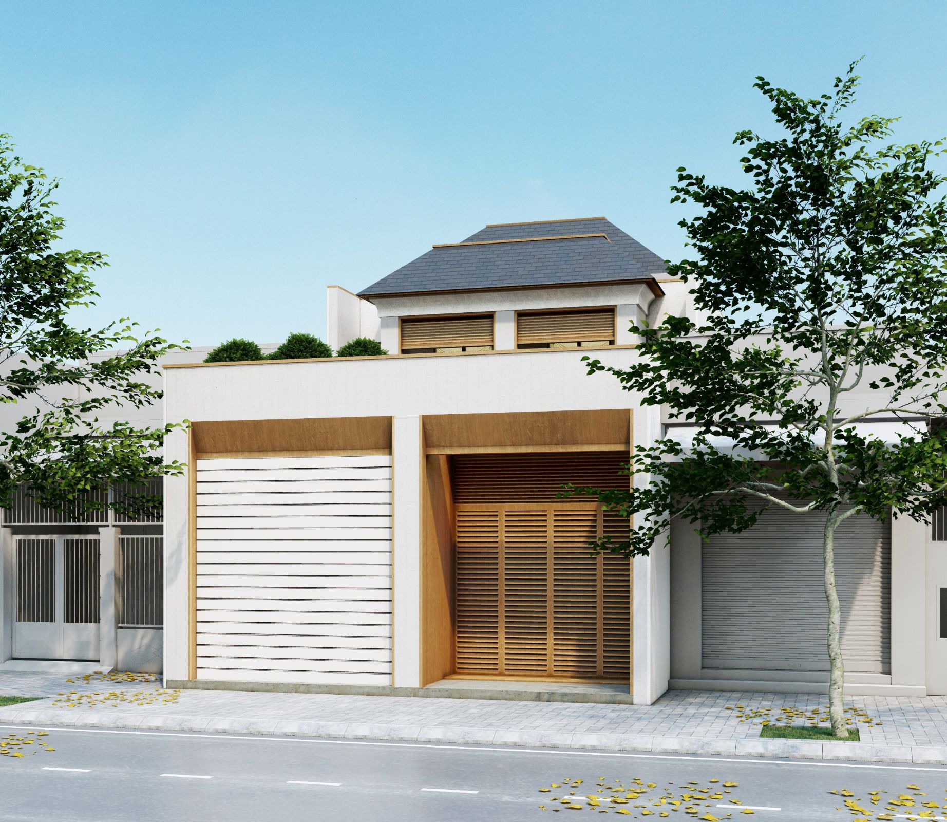 DỰ ÁN NHÀ Ở KẾT HỢP BUÔN BÁN