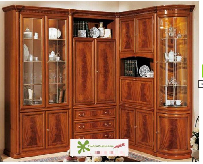 Sơn bóng tủ gỗ nội thất gỗ