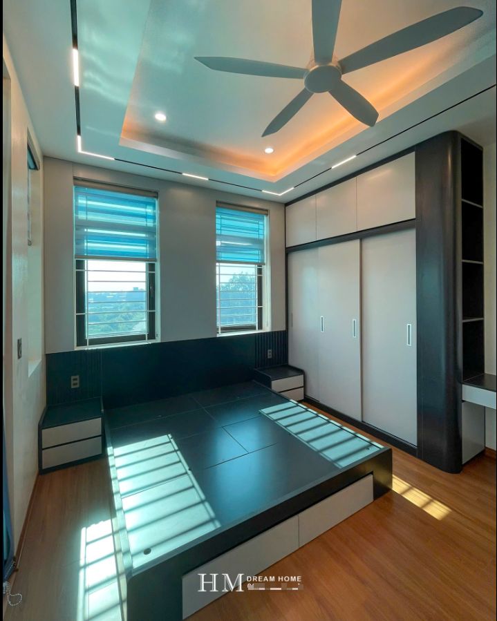 Phòng ngủ hiện đại tối giản