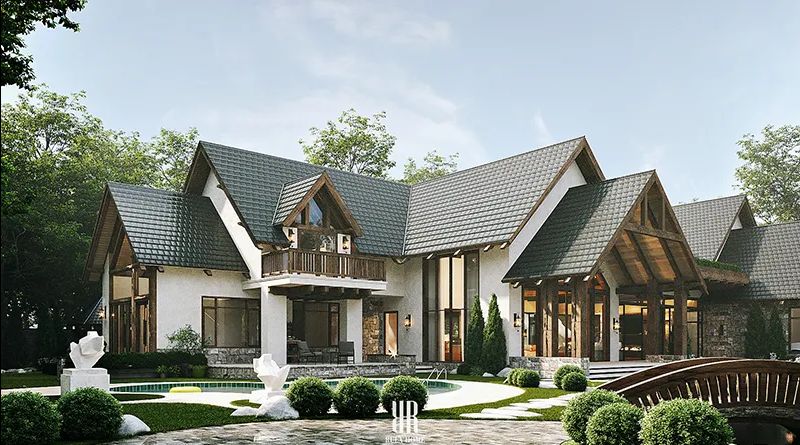 Thiết kế kiến trúc biệt thự