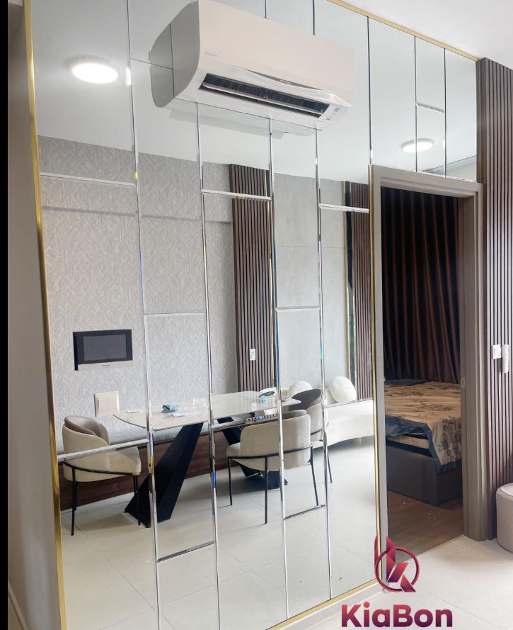 Thi công gương kính trang trí 