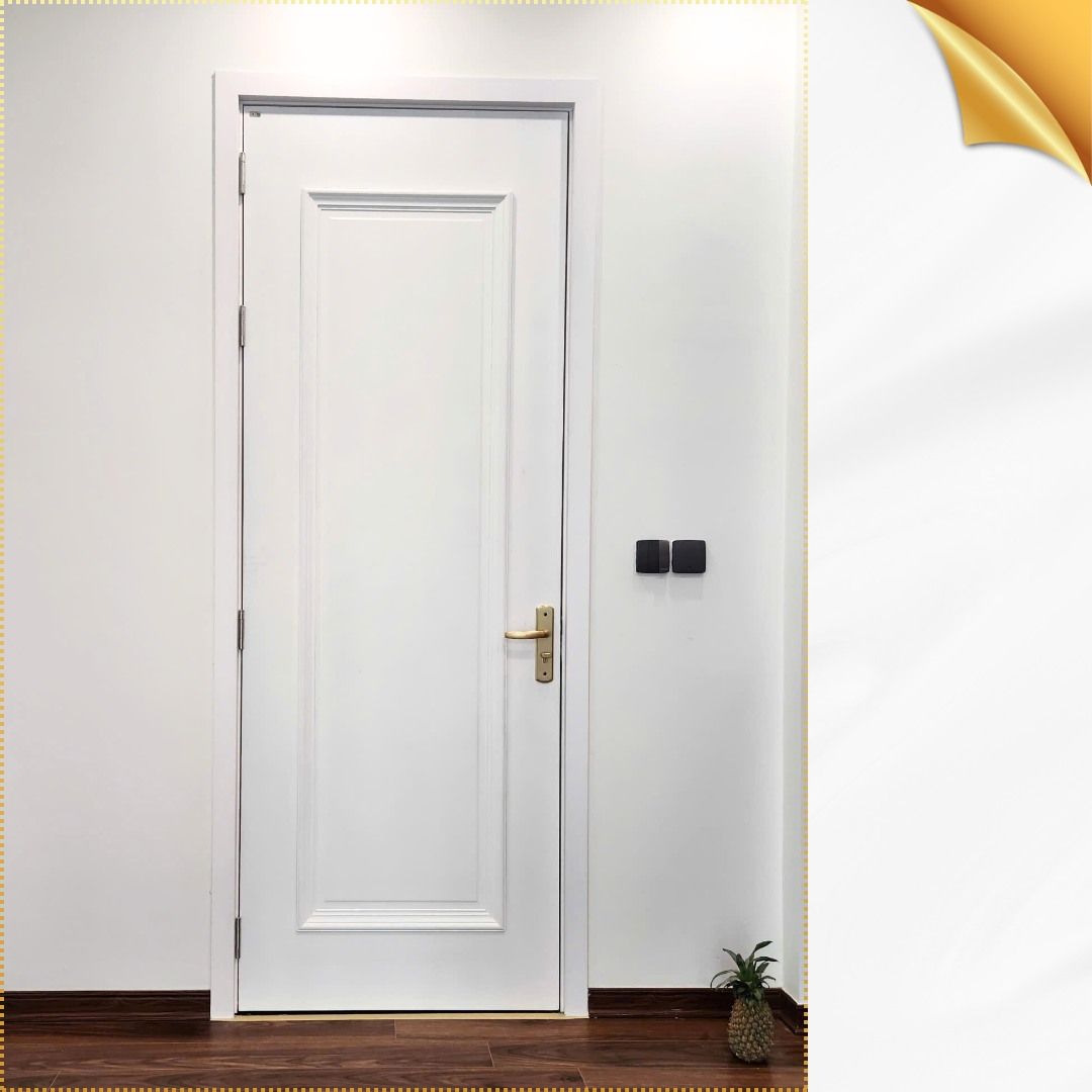 Cửa composite màu trắng