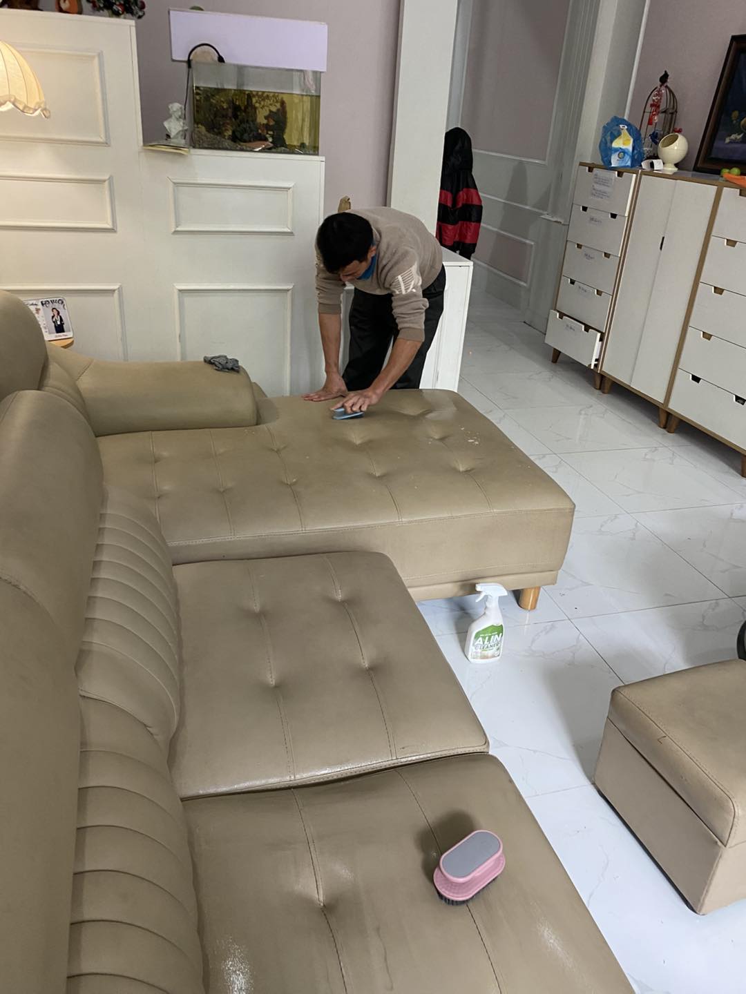 Vệ sinh ghế sofa 