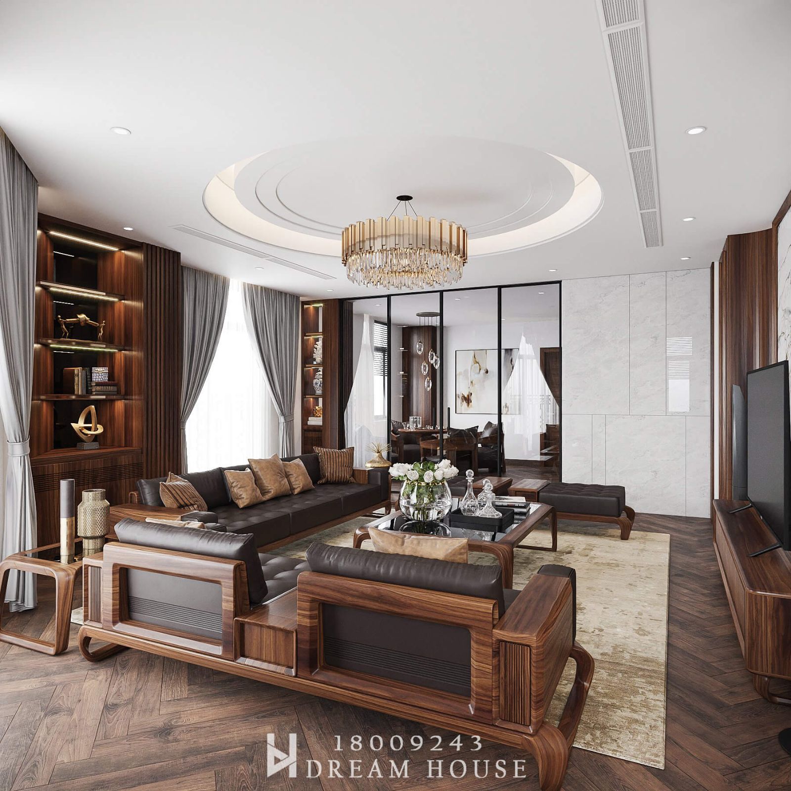 Thiết kế nội thất biệt thự
