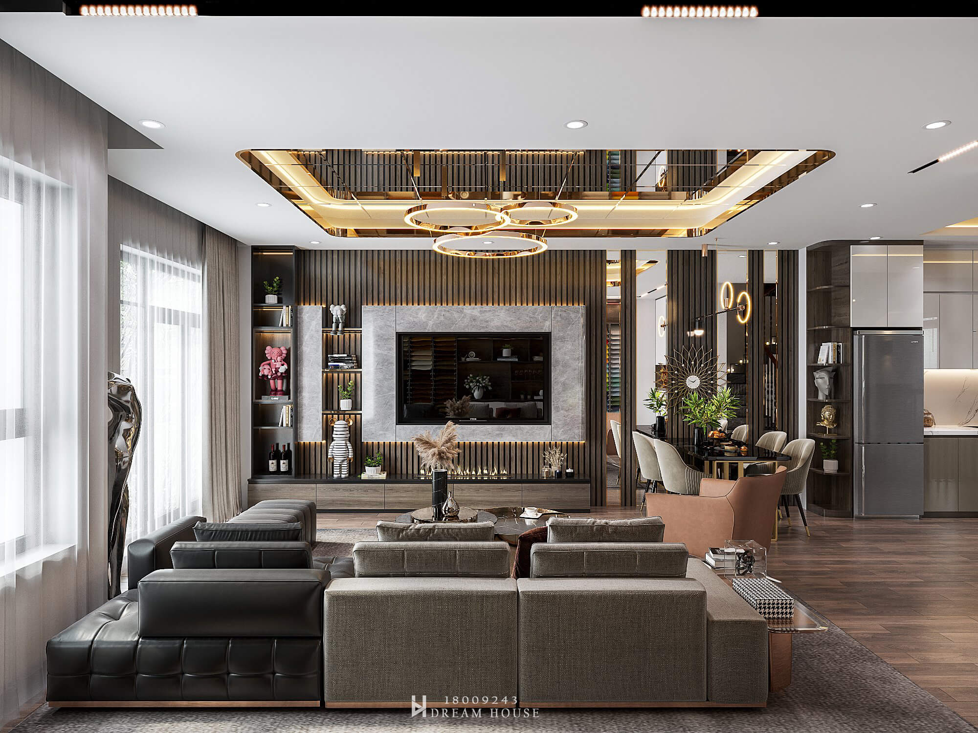 Thi công nội thất biệt thự
