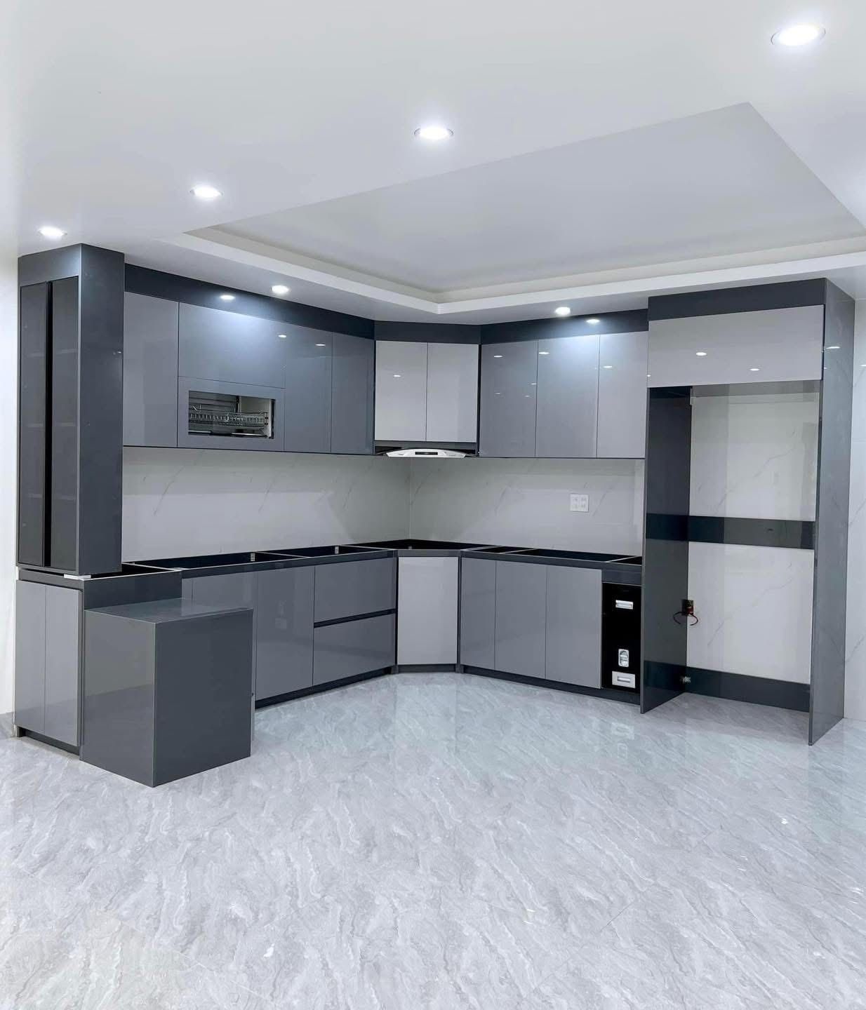 tủ bếp chữ L 