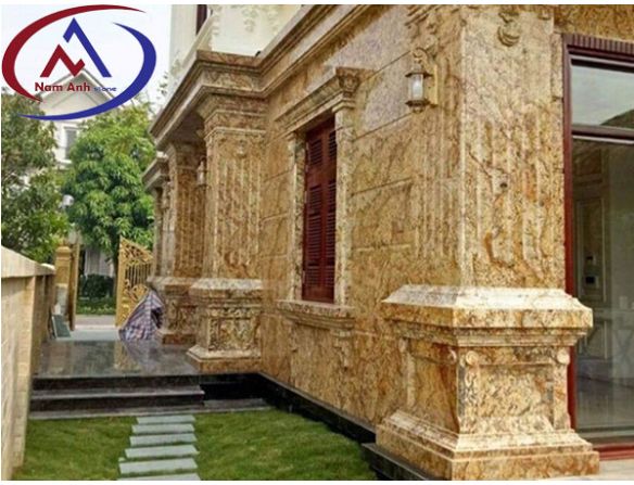 Ốp đá tự nhiên cho mặt tiền 