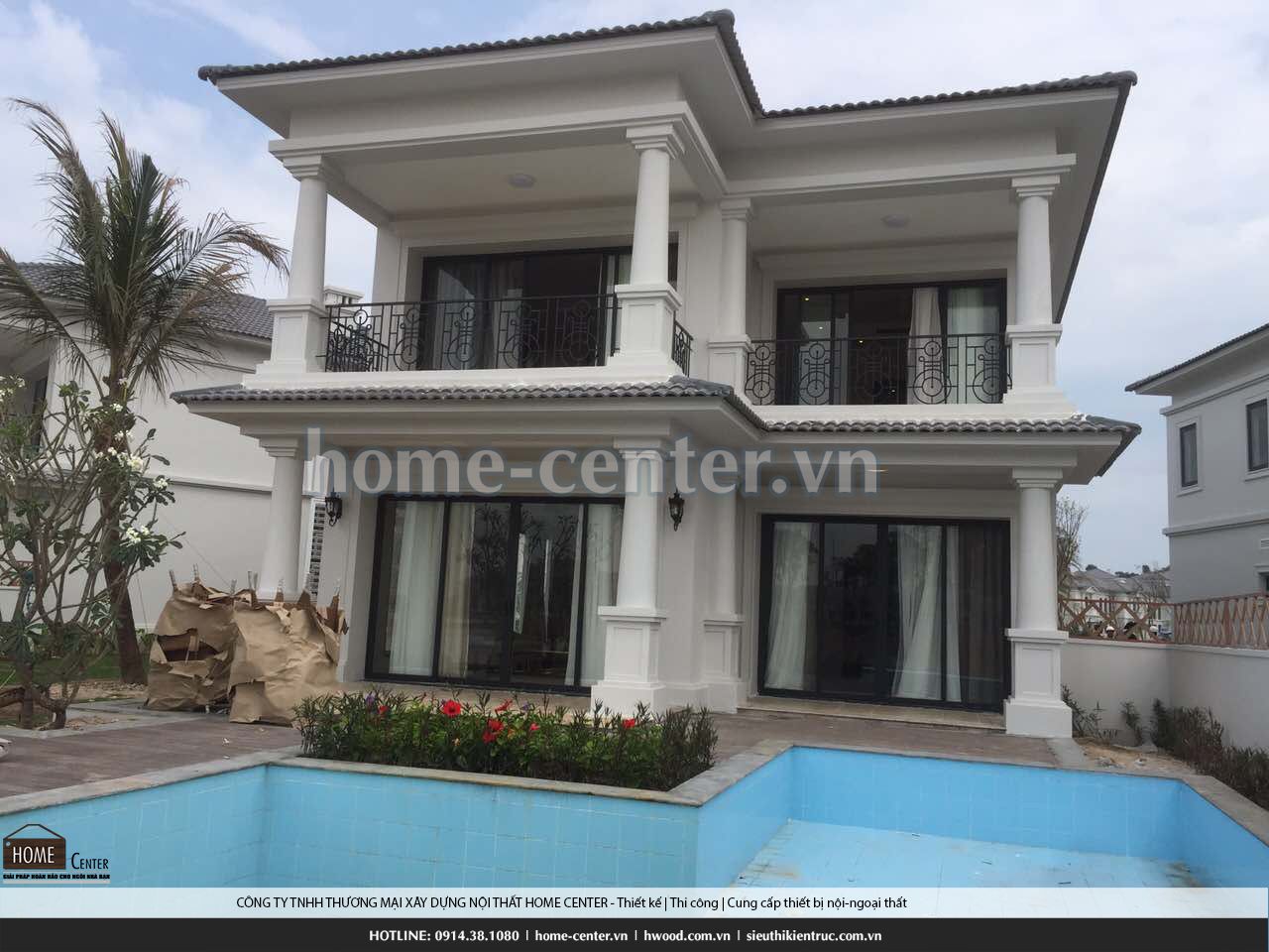 Công trình biệt thự cô Phượng quận 12