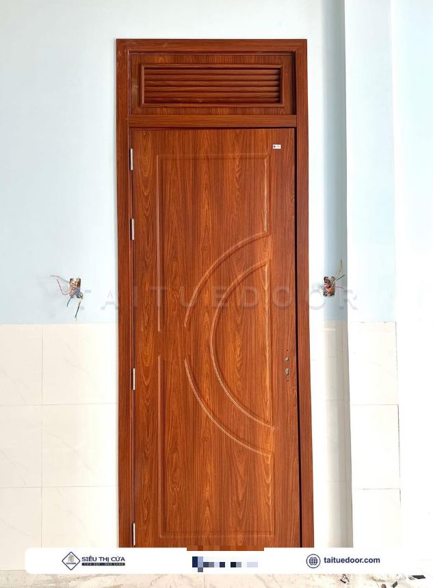 Cửa thép vân gỗ 