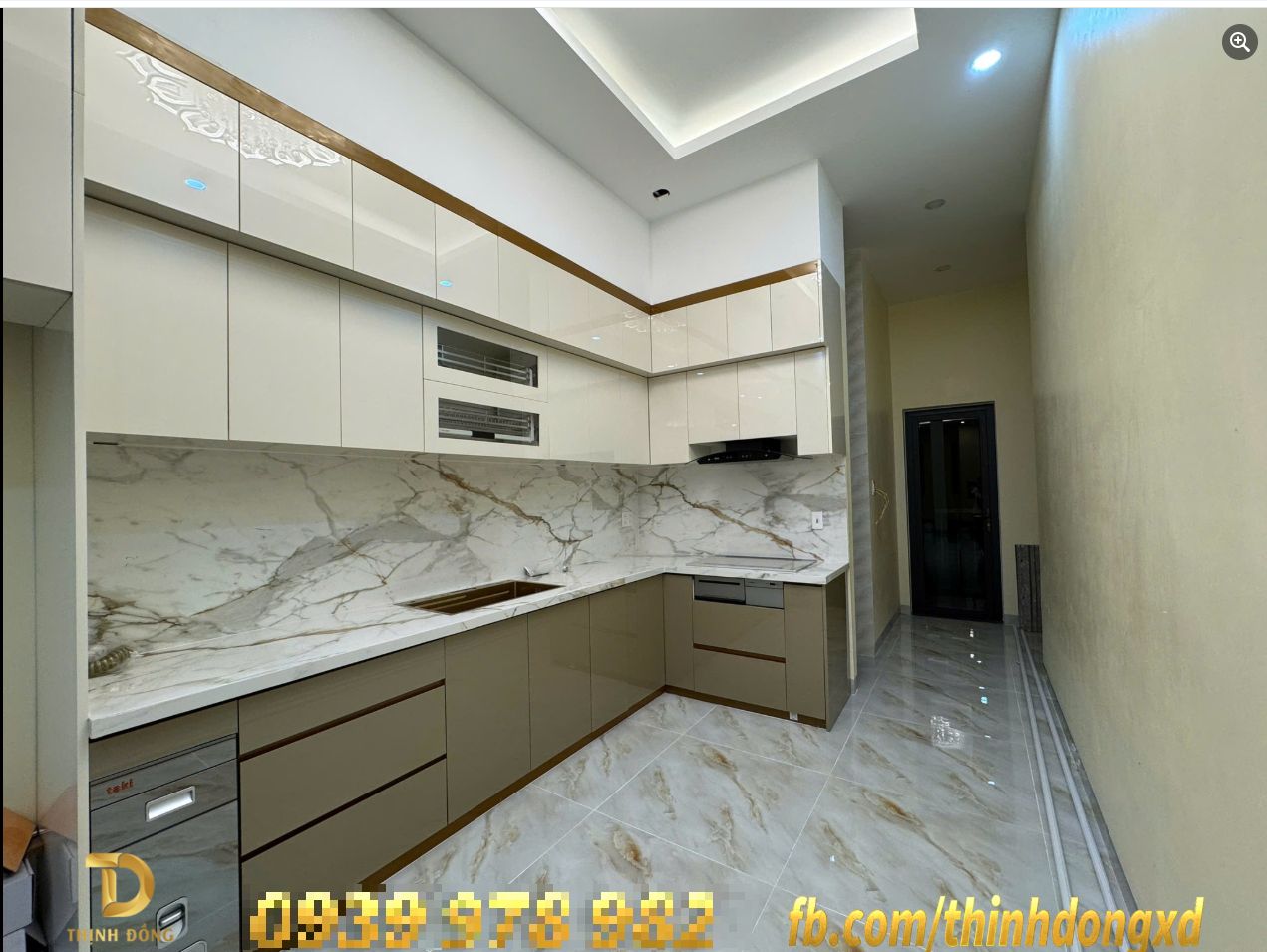 Tủ bếp hiện đại 