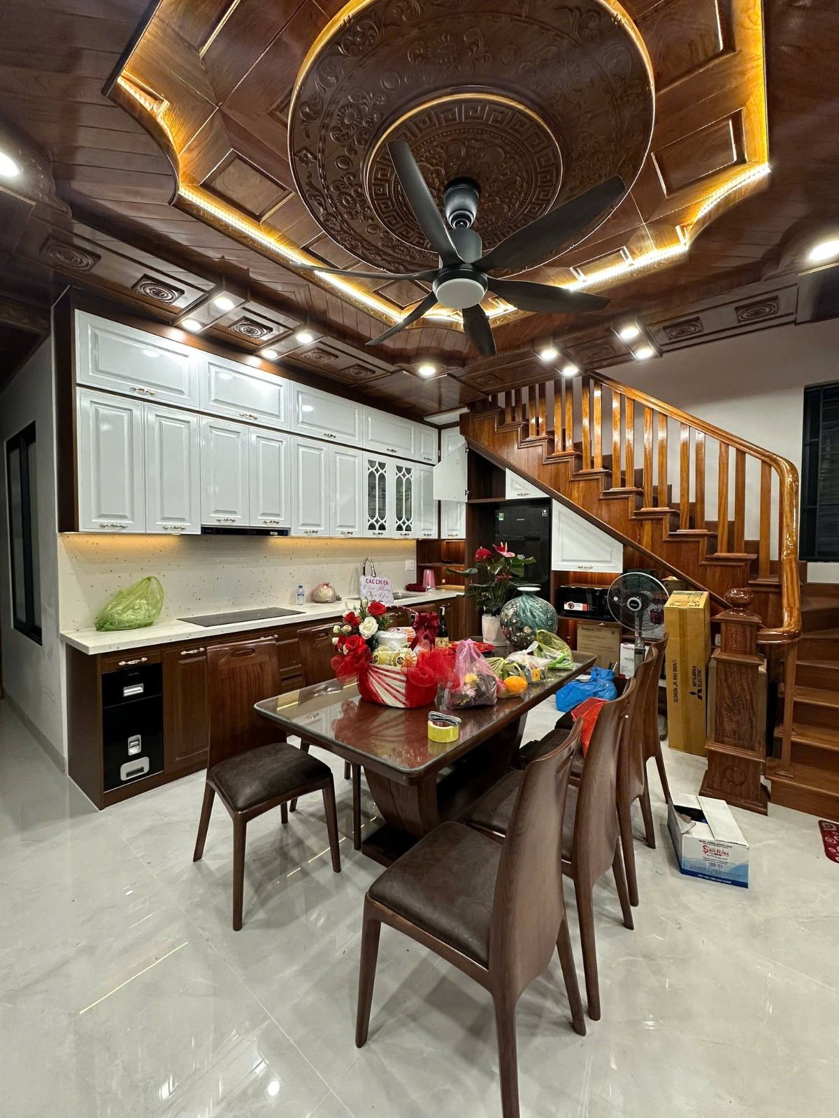 Thi công nội thất phòng bếp 