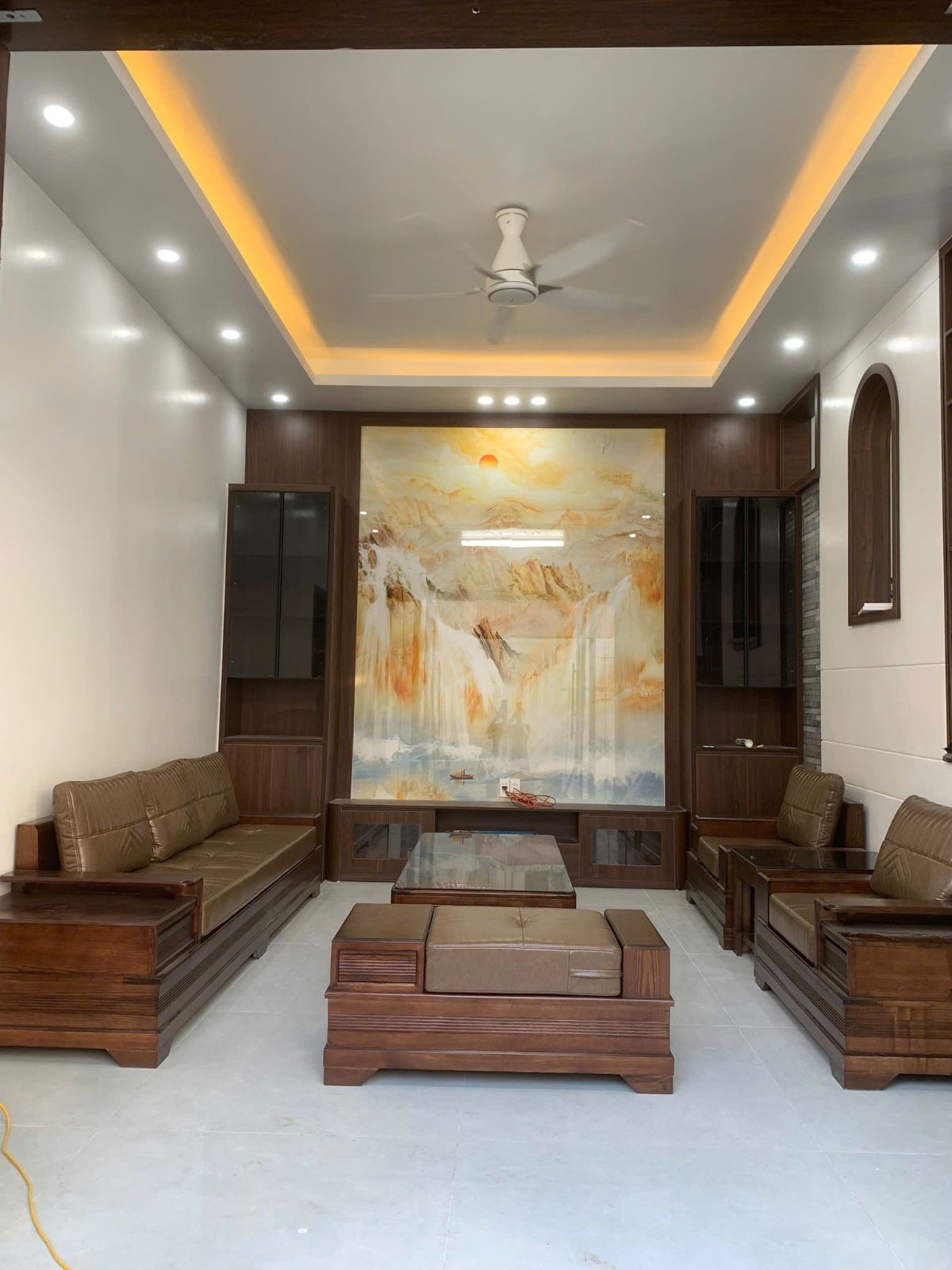 Thi công nội thất phòng khách 