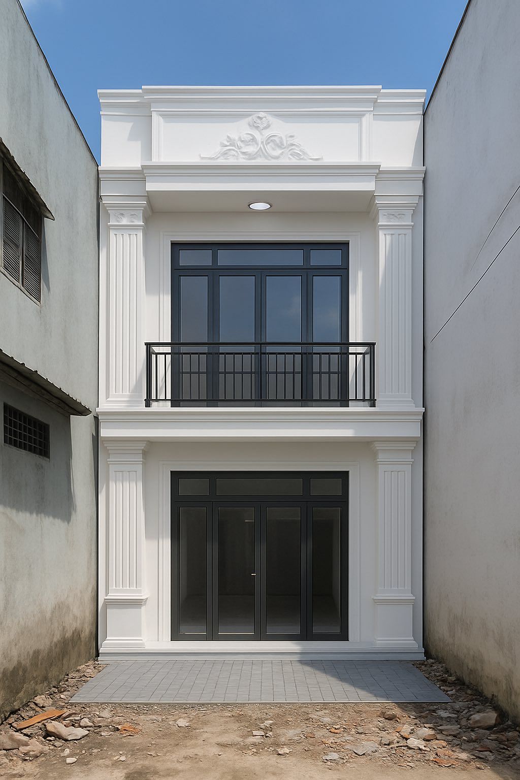 Ngôi nhà phố 2 tầng