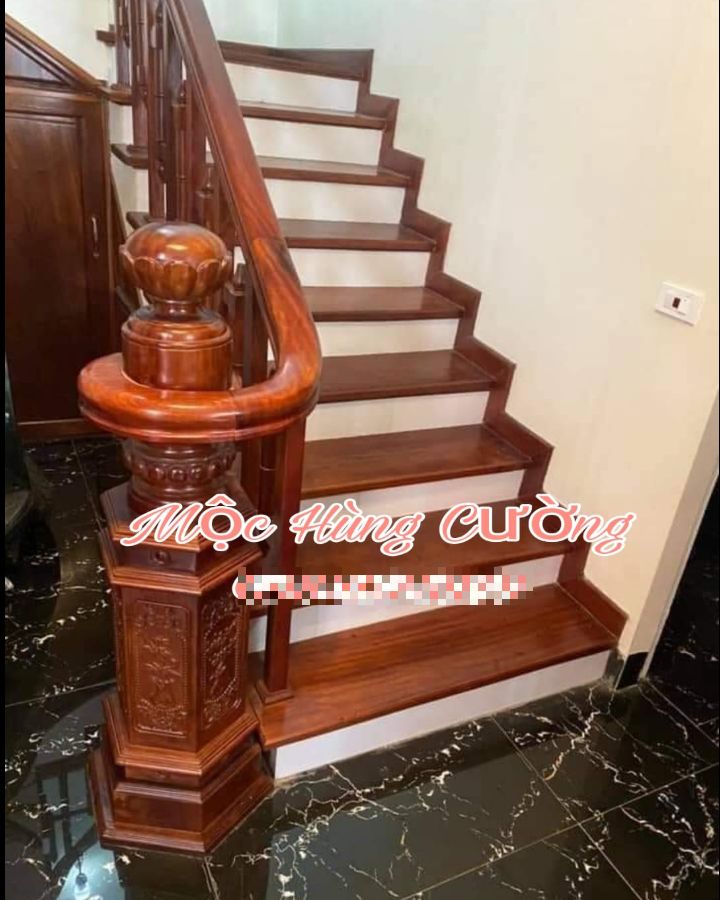 Cầu thang gỗ 
