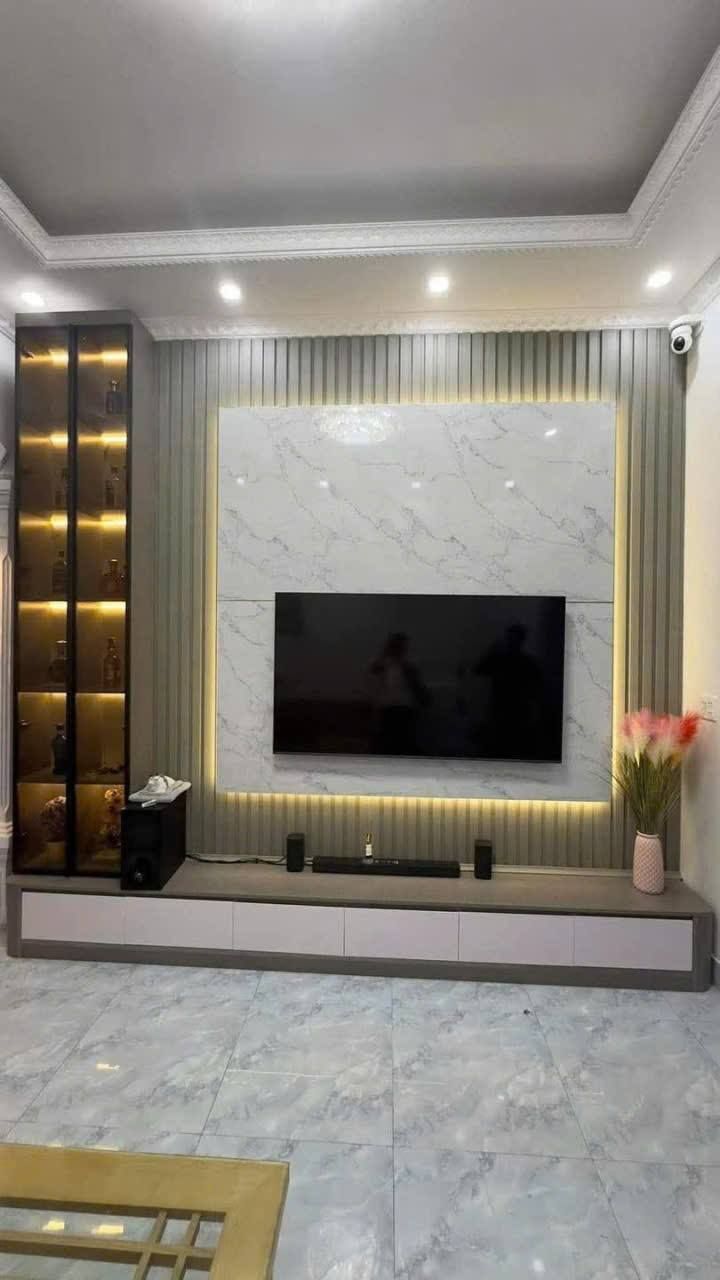 Kệ vách tivi 