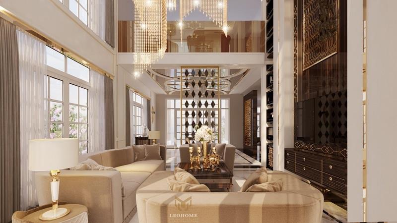 Thiết kế nội thất biệt thự